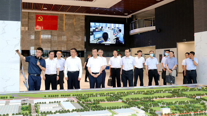 省委常委、副省長王健來集團調(diào)研沈陽航空動力產(chǎn)業(yè)園項目